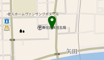 矢田生活協同組合医療センターの地図画像