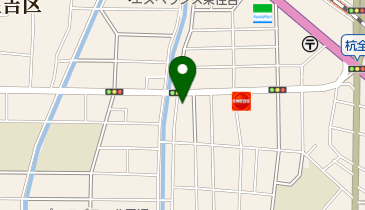 有馬外科整形外科の地図画像