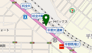 渡辺医院の地図画像