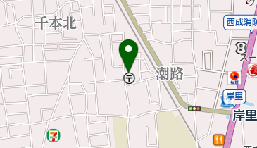 前倉医院の地図画像