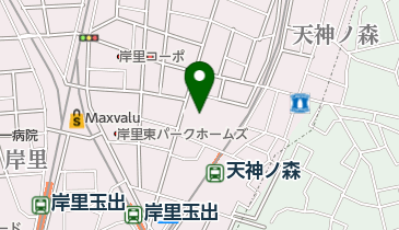 北野皮膚ひ尿器科の地図画像