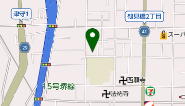 大村医院の地図画像