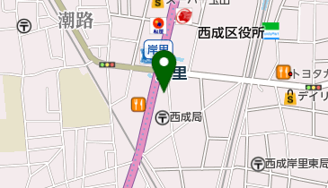 はらだメンタルクリニックの地図画像