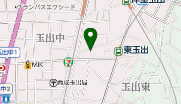 山中医院の地図画像