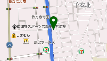 隅本医院の地図画像