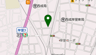 田中胃腸内科の地図画像