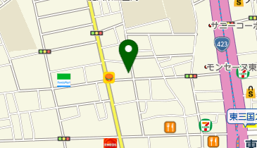 西出医院の地図画像