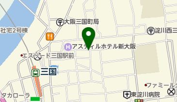 古東整形外科の地図画像