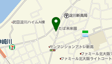 奥田医院の地図画像