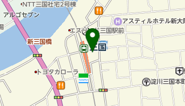 上野眼科クリニックの地図画像