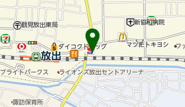 三愛クリニックの地図画像