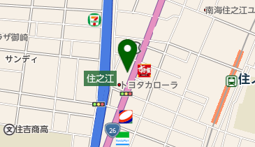 住吉内科の地図画像