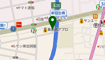 いながきクリニックの地図画像