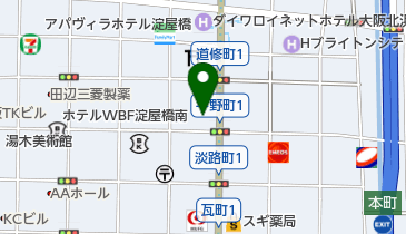 ハマダ眼科の地図画像