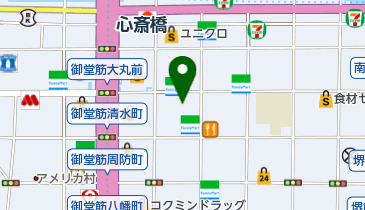 ツツイ美容外科の地図画像