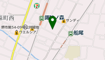 とみやま耳鼻咽喉科の地図画像