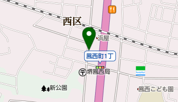 白畠内科の地図画像