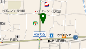 みずもと皮ふ科の地図画像