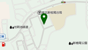 根来内科の地図画像