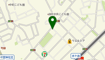 田中医院の地図画像