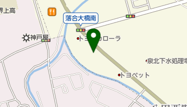 ララランドクリニックの地図画像