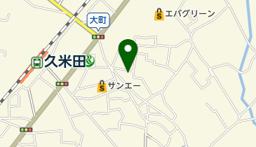 大植医院の地図画像