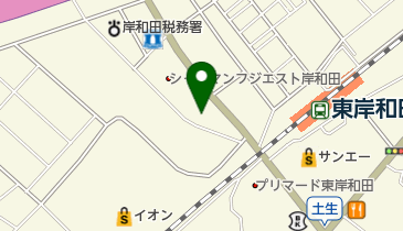 岡森医院の地図画像