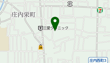 三田医院の地図画像