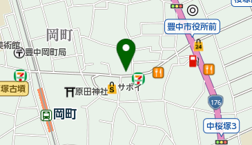 田中医院の地図画像
