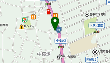 備仲医院の地図画像