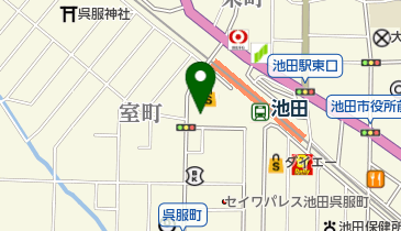 八木眼科の地図画像