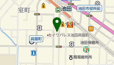 いさか眼科の地図画像