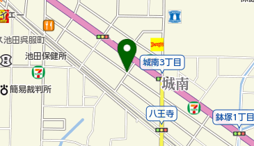 松原内科の地図画像