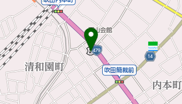 山下消化器内科の地図画像