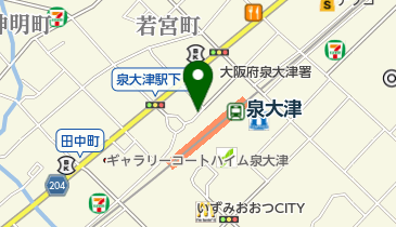 楯整形外科の地図画像