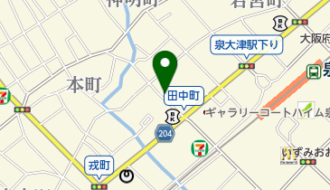 中医院の地図画像