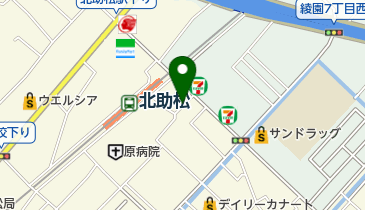 長本医院の地図画像