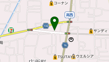 はっとり内科・皮フ科の地図画像