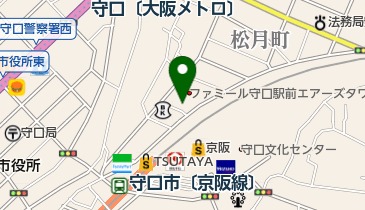 中筋診療所の地図画像