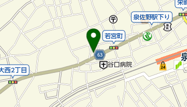 西田医院の地図画像