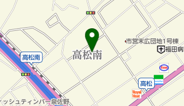 梶野医院高松診療所の地図画像