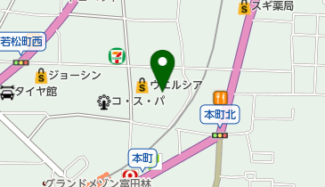 中平医院の地図画像