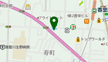 伊与田内科の地図画像