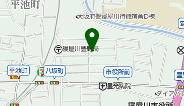 大山口医院の地図画像