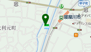 上田内科の地図画像