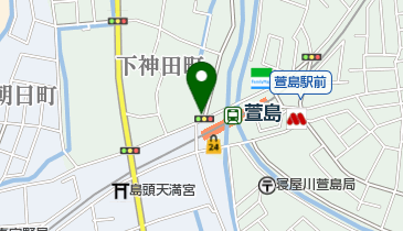 中東医院の地図画像