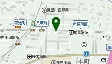 浅井整形外科の地図画像