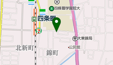 上川耳鼻咽喉科の地図画像