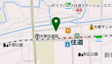 高橋皮膚科の地図画像
