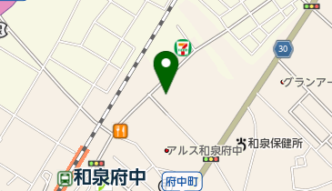 久我胃腸科内科の地図画像